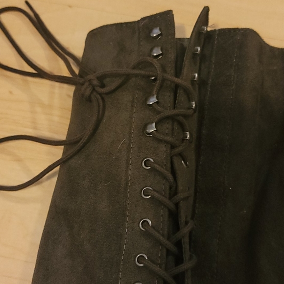 A New Day Grey lace boots - Picture 6 of 6